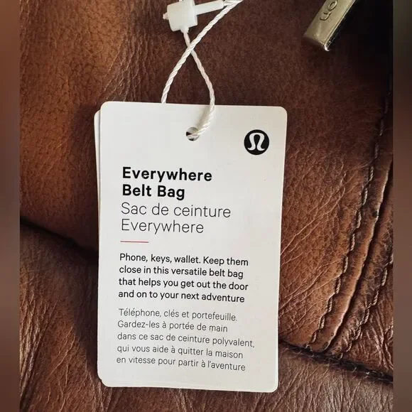 Lululemon Everywhere Belt Bag *Crinkle Nylon 1L Black - Picture 6 of 10